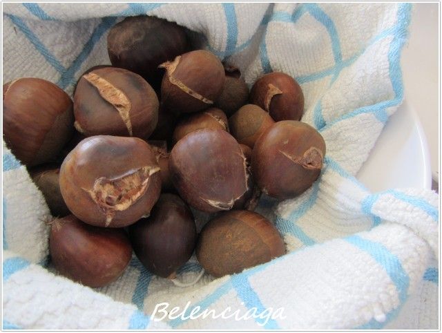jabali con castañas