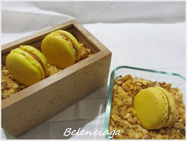 Macarons de maiz