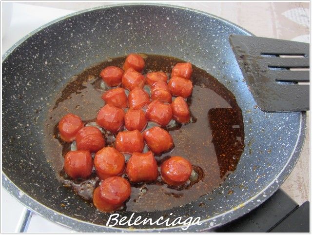 Bolitas de patata chistorra