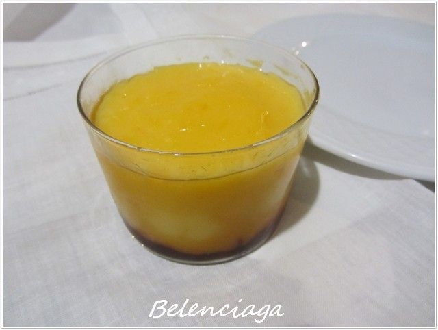 flan de mandarina sin horno II