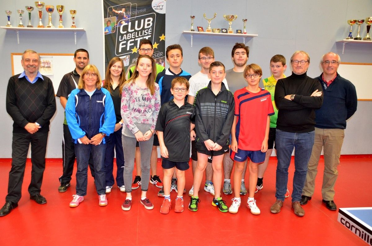 Une formation pilote qui intéresse la Fédération française de tennis de table.