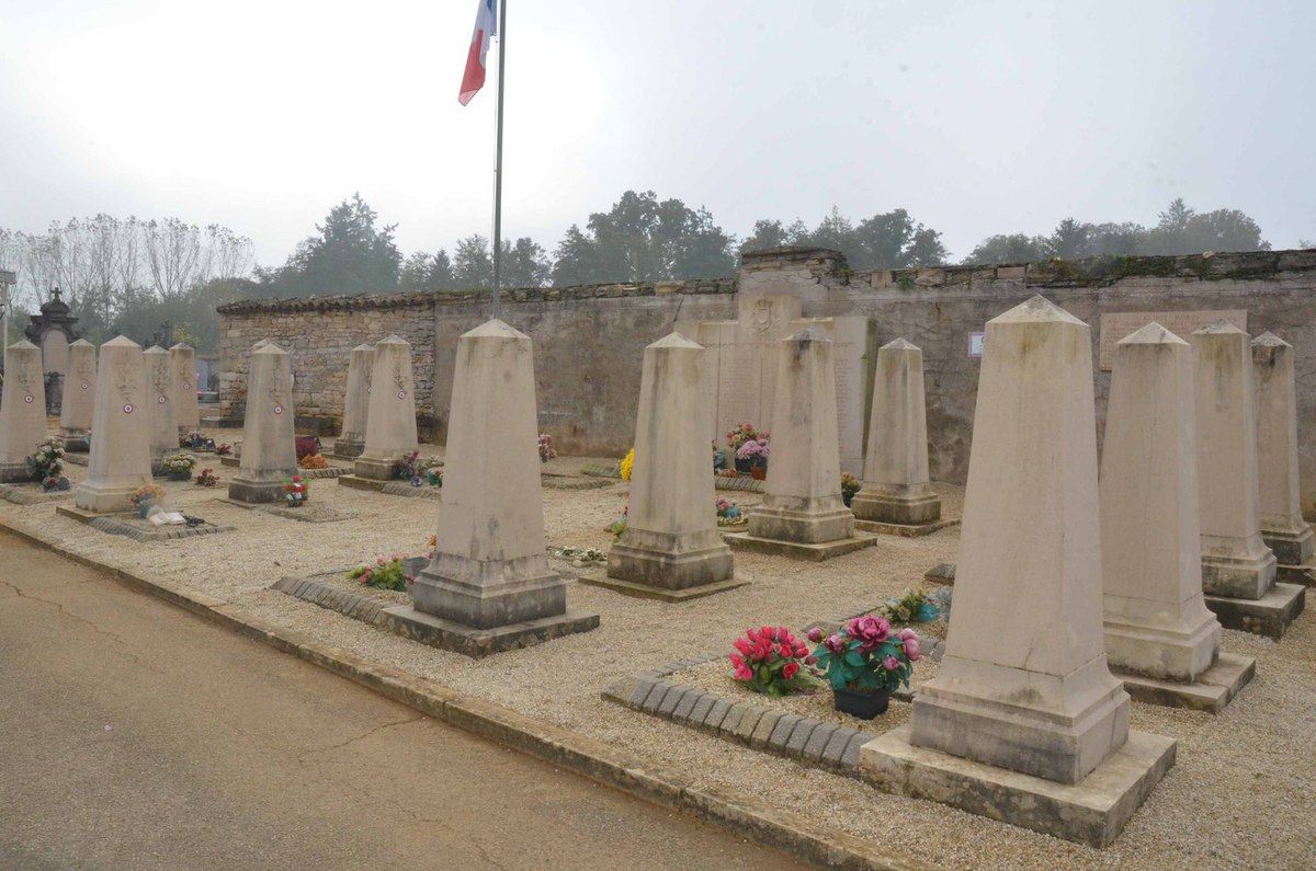 Une visite au cimetière.