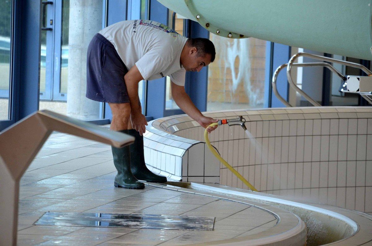 La piscine l'Archipel fait peau neuve.