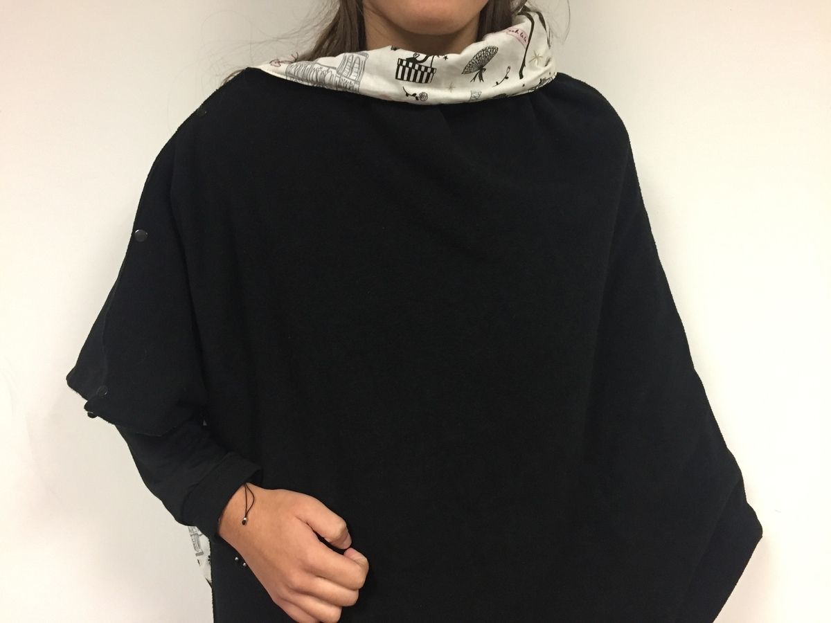 Tuto poncho polaire - Couture DIY - Viny DIY, le blog de tutoriels et  patrons couture et DIY.