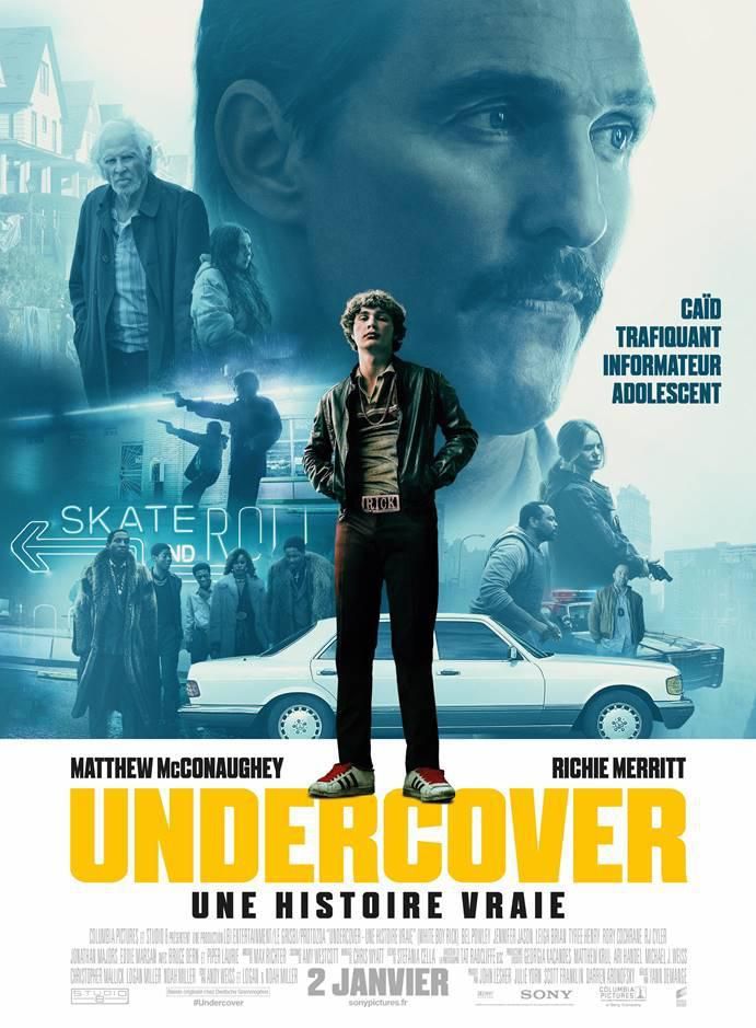 UNDERCOVER – UNE HISTOIRE VRAIE avec Matthew McConaughey et Richie Merritt au Cinéma le 2 Janvier