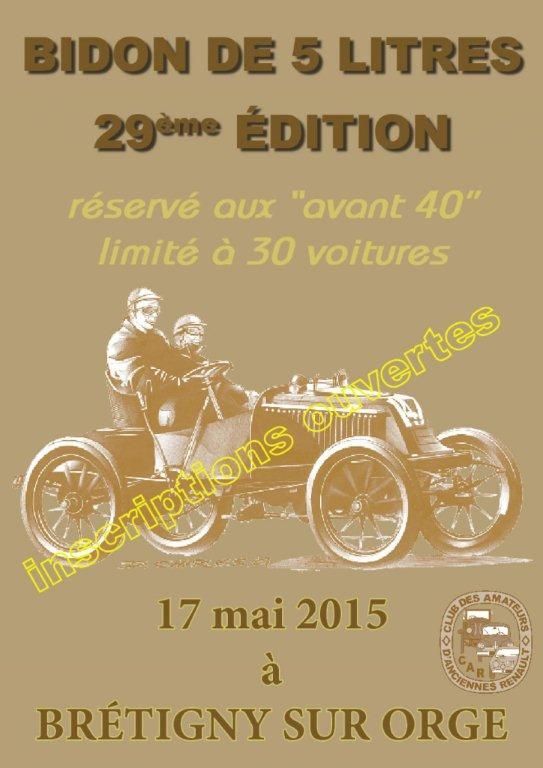 Course du Bidon de 5 litres 17 mai 2015