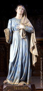 Sainte Honorine, vierge, martyre gauloise († 303)