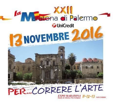 Maratona Città di Palermo 2016 (22^ edizione) Maratona di Palermo 2016