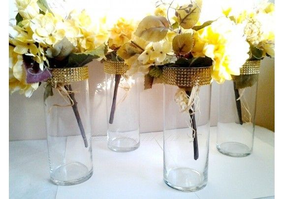 décoration de mariage dorée