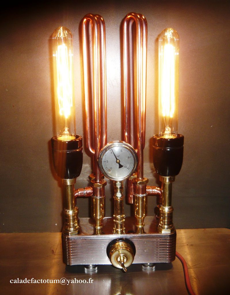 Lampe Steampunk