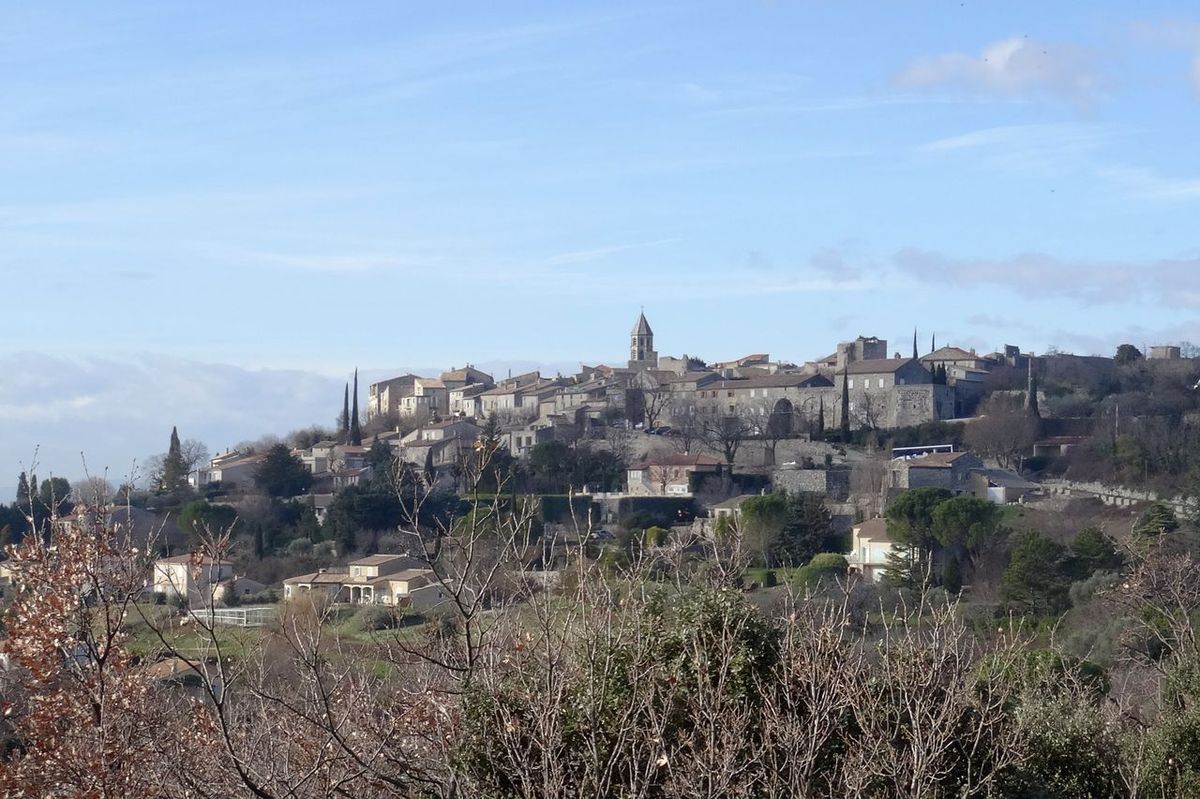 La Garde Adhémar, en allant vers le Col de la Justice 