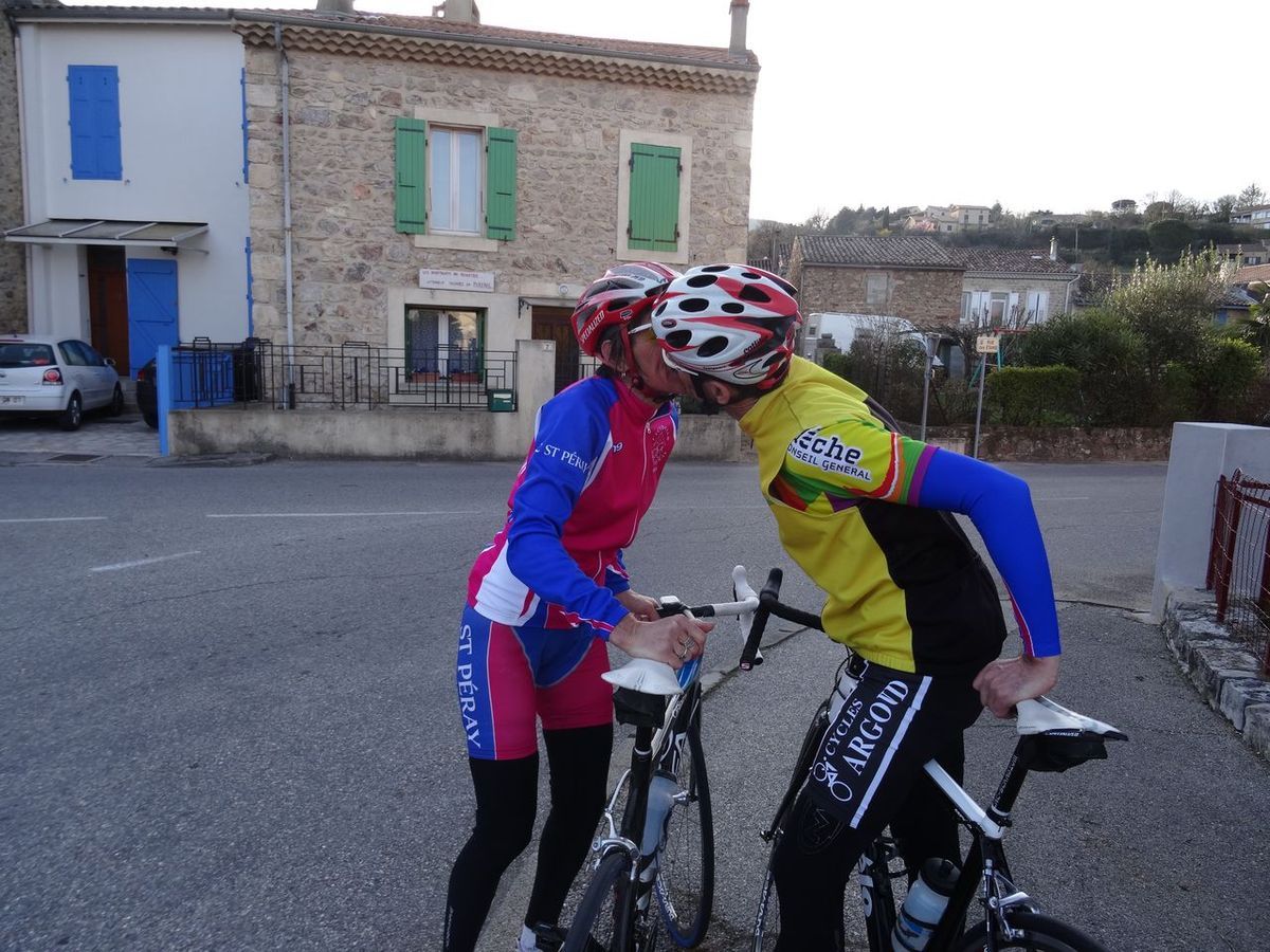 La rencontre avec Jocelyne et Philippe ... le hasard qui fait bien les choses ...