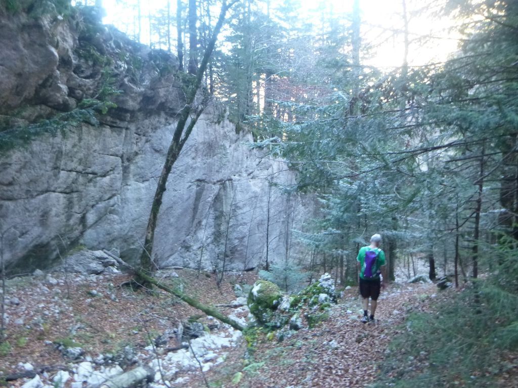 La crête des Charmilles et le Cul de Lampe 