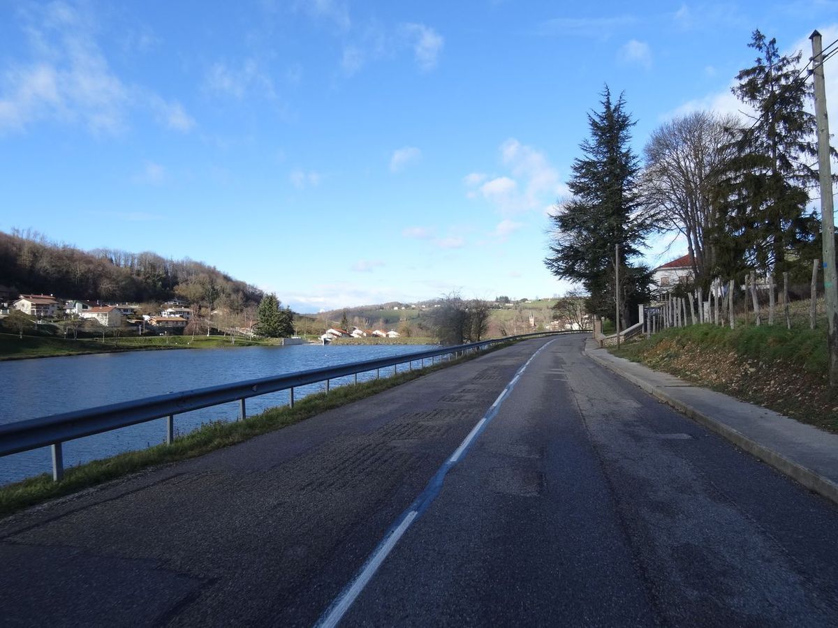Arrivée à Roybon