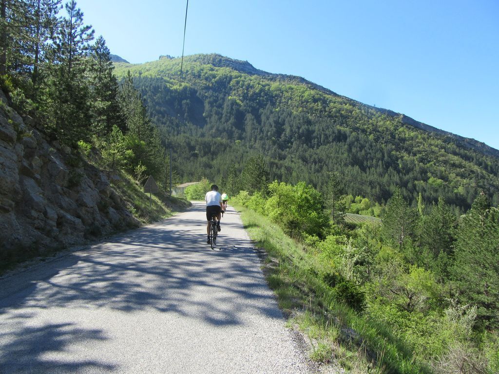 De Crest au Col de Muse, via St Nazaire le Désert et la vallée de la Roanne 