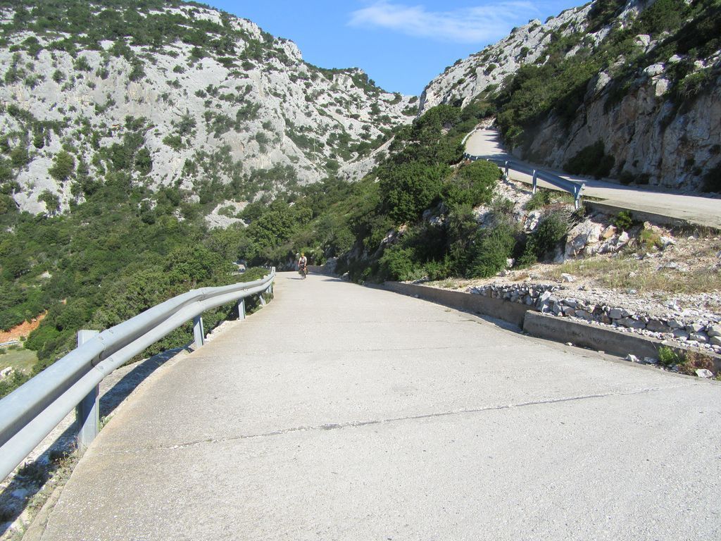 J'aime bien cette photo qui "rend" bien la pente !