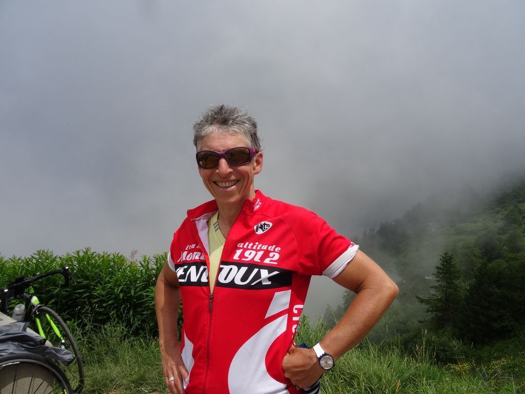 Alice qui enchaine Ardéchoise 3 jours, traversée des pyrénées et 7 majeurs 