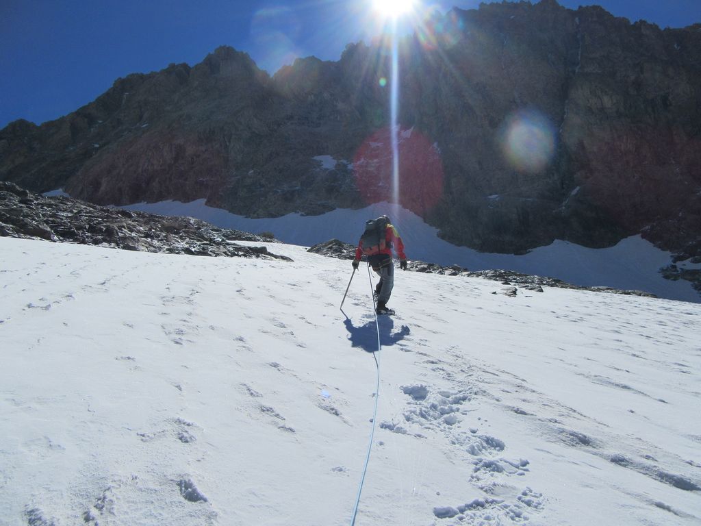 Approche du Col de la Lavey 
