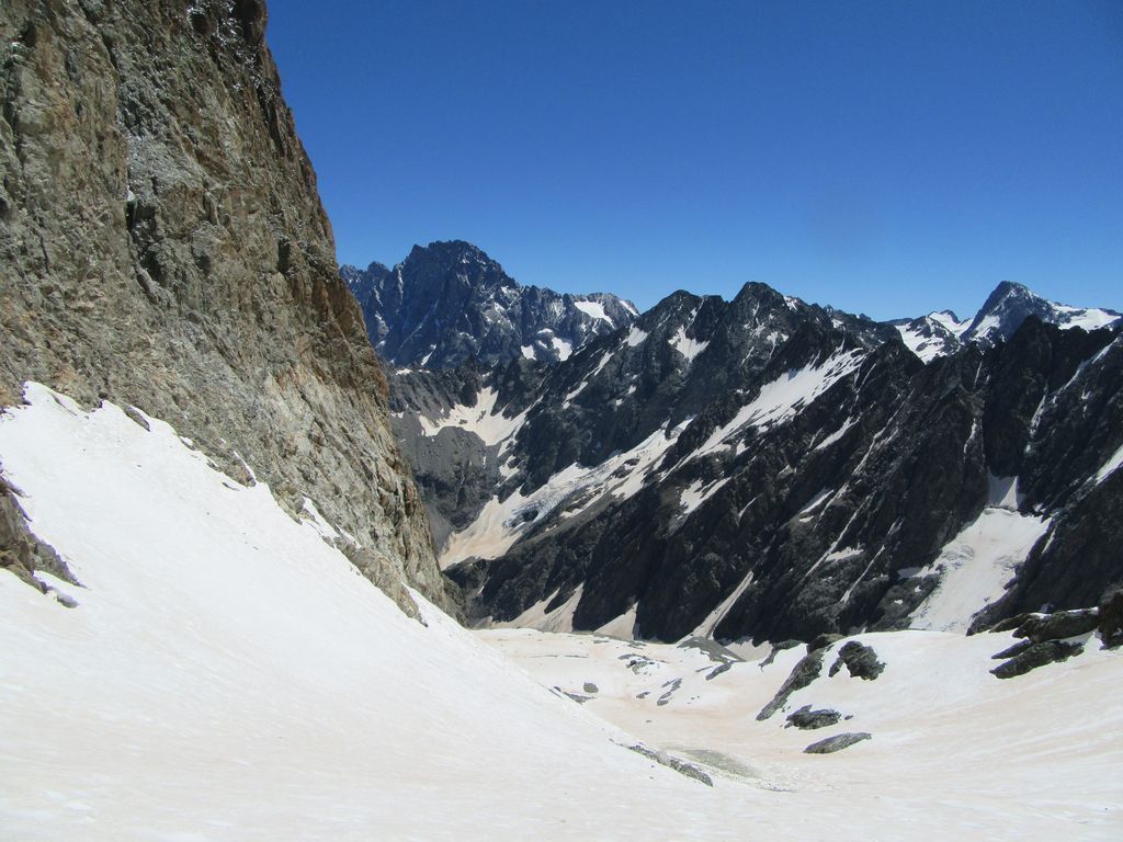 Pas de crevasse sur ce petit glacier débonnaire ! 