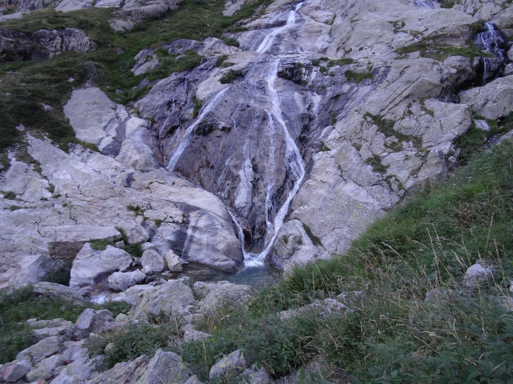Et des cascades ... mais le soir est là ! 