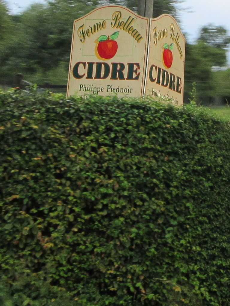 Du cidre ...