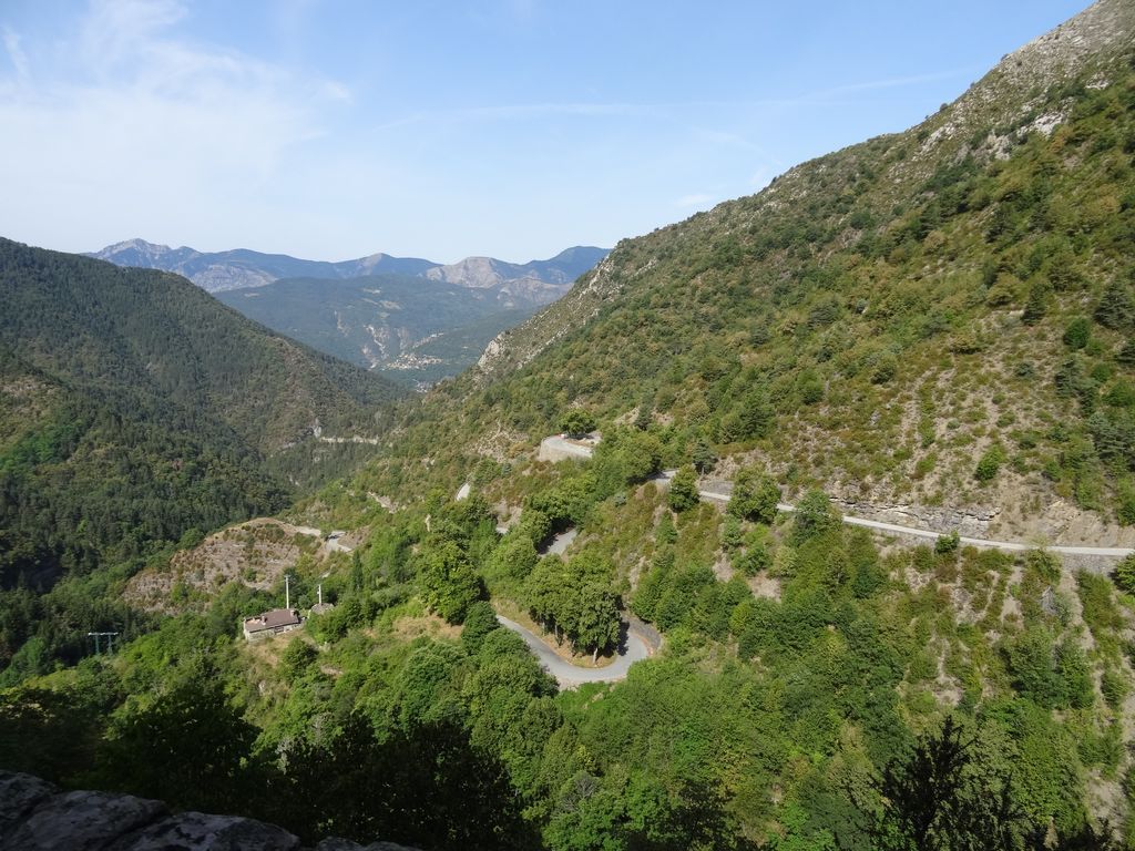 La Bollène Vésubie et la montée au Col Turini 