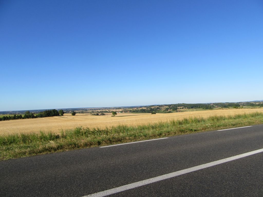 Arrivée à Lapalisse, km 295 