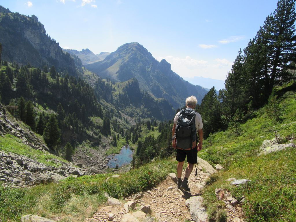 Le lac Leama et le paysage