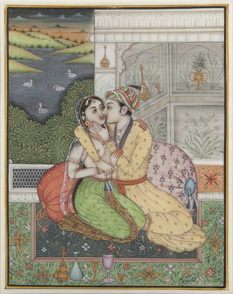 Miniature indienne du XVIIe siècle