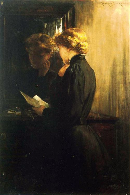 The Letter 1910, by Beckwith James Carroll
