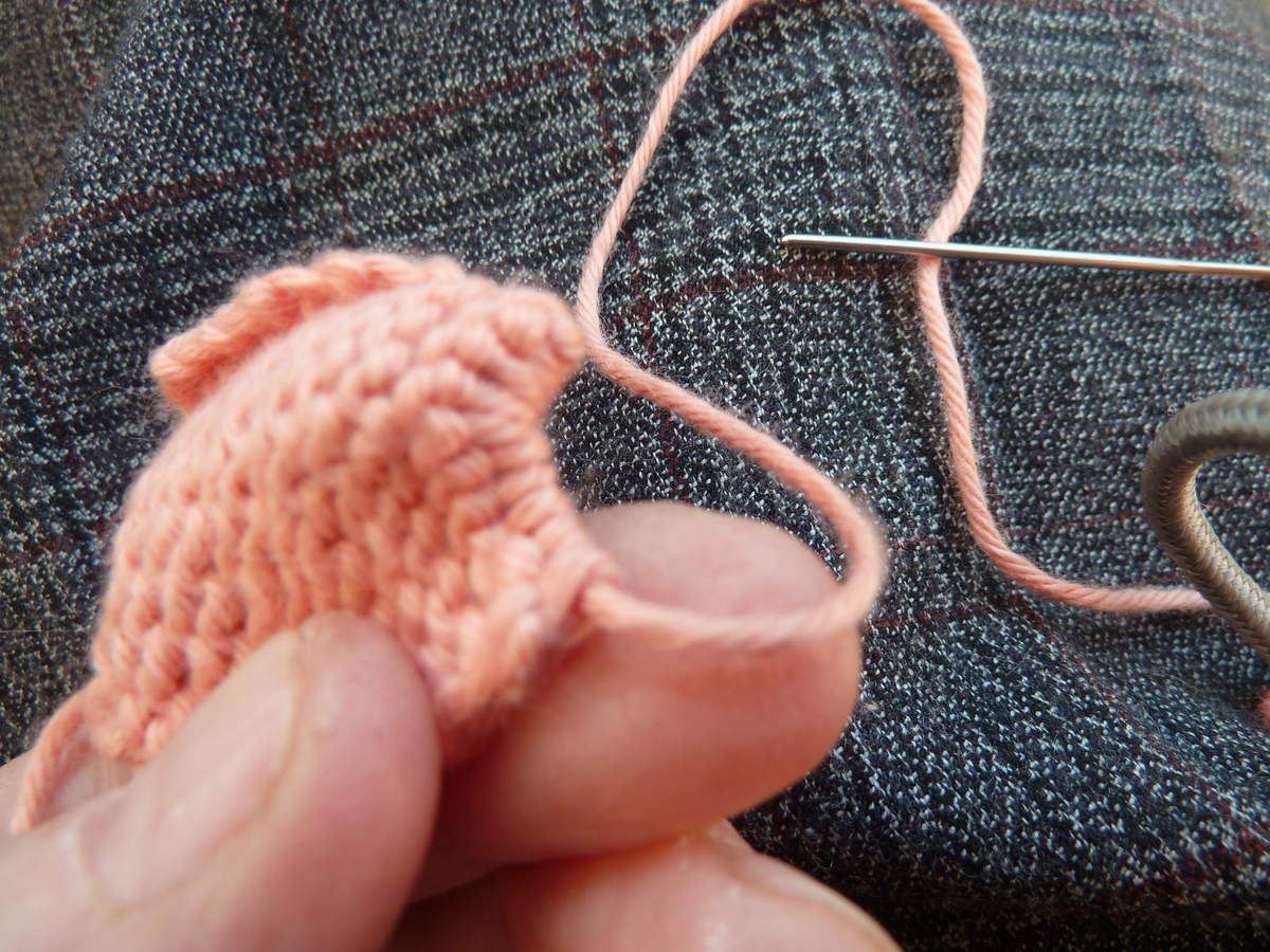 TUTO Boucle d'oreille au tricot