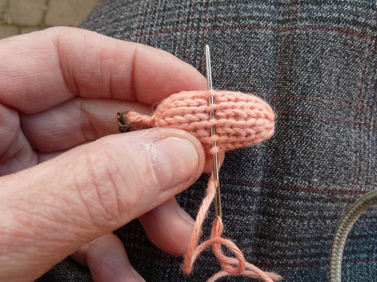 TUTO Boucle d'oreille au tricot - Les Passions de Petite ALINE