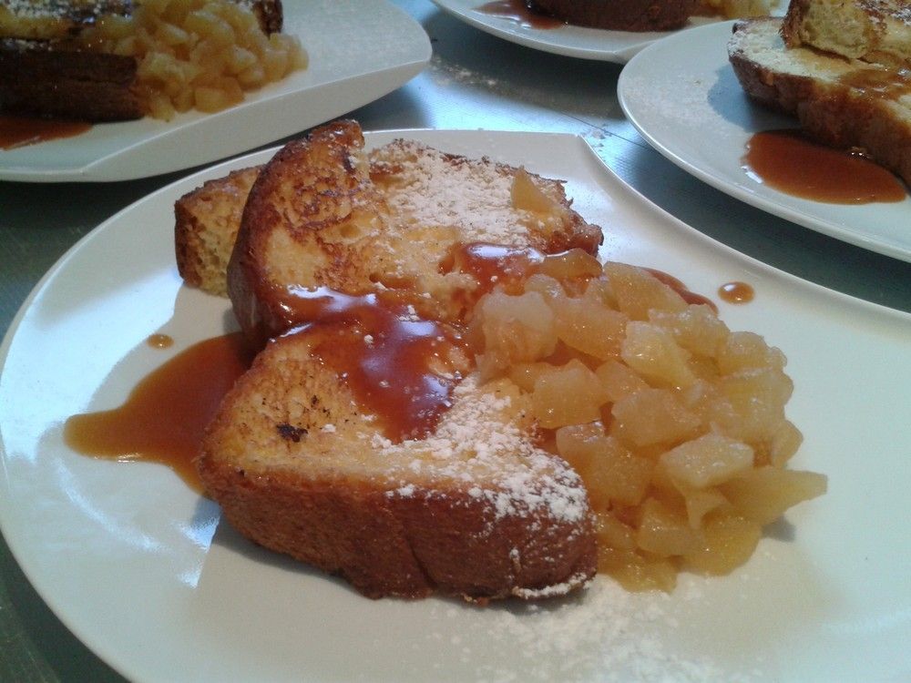 Brioche Perdue Au Caramel Beurre Sale Labonnesoupe Over Blog Com