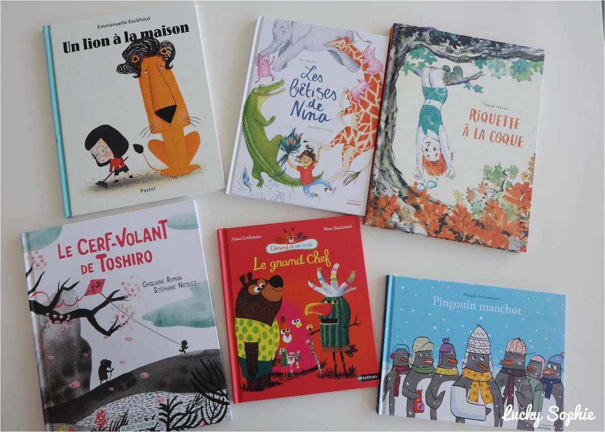 Beaux livres pour enfants - Lucky Sophie blog famille voyage