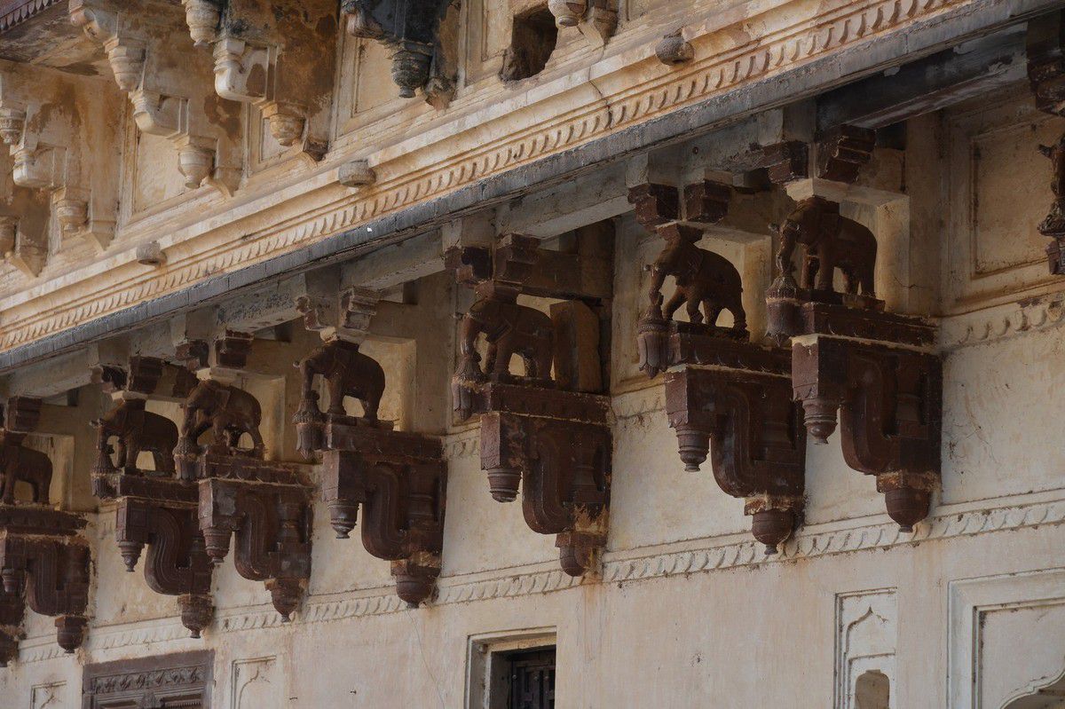 Inde 2016 : le palais d'Orchha ...