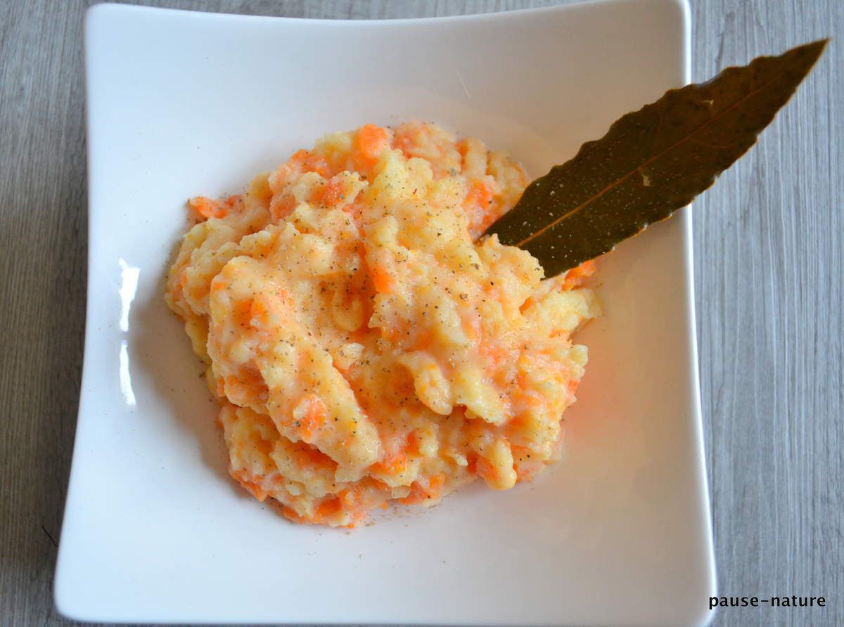 Ecrasé de panais, carotte, pomme de terre - le blog culinaire pause-nature