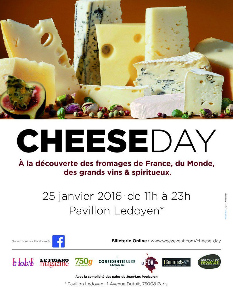  « Cheese Day à Paris ou quand les fromages flirtent avec les vins!! »