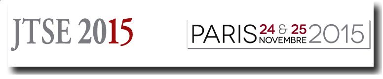 Les JTSE : c'est - comme prévu - mardi et mercredi à Paris !