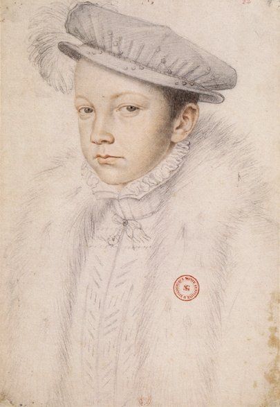 Le futur François II, portrait de François Clouet.