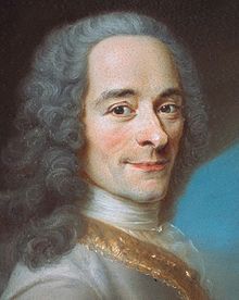 Voltaire (1694-1778)  par Quentin de La Tour