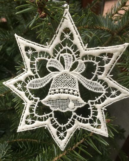 Étoile de Noël et doigts de fée
