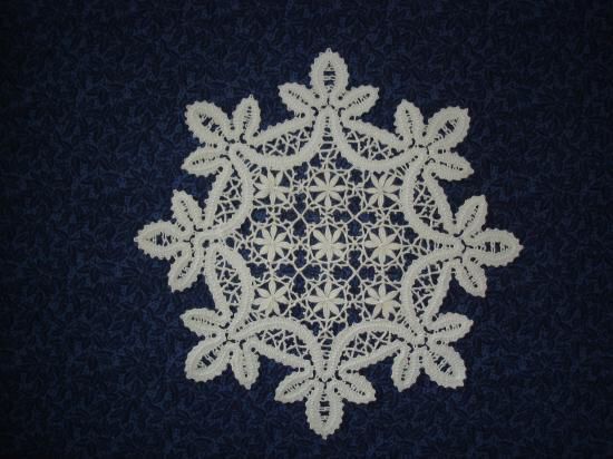 Étoile de Noël et doigts de fée