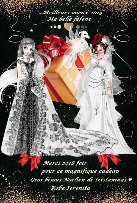 Carte de remerciements, Tenue exclusive 11 par tristaniaa1