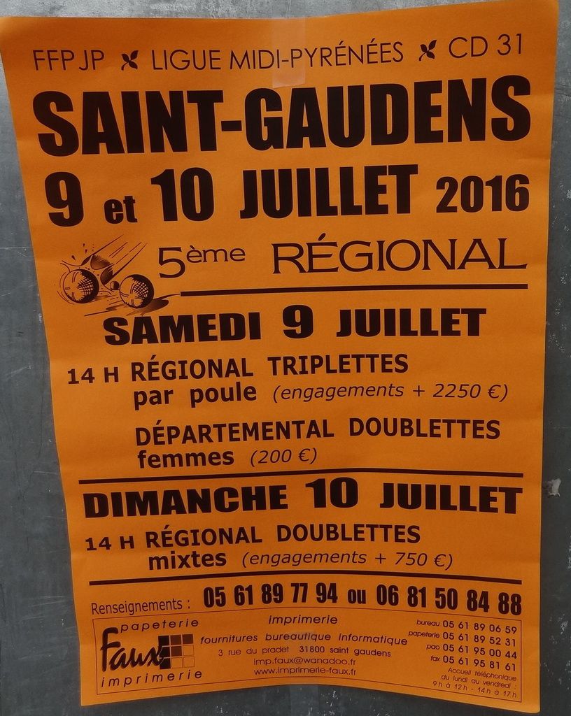7ème Régional de Saint-Gaudens
