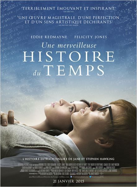 UNE MERVEILLEUSE HISTOIRE DU TEMPS (The Theory of Everything)