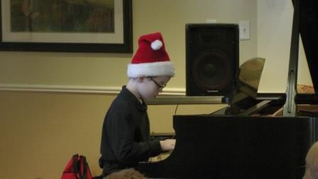 recital de piano, le petit!