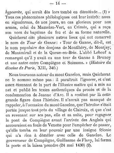 Album - le Mont Ganelon (Oise), son Histoire