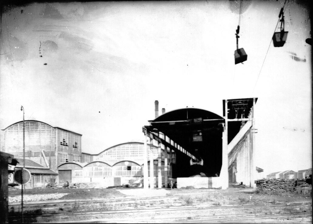 2, la Glacerie de Chantereine ( Saint-Gobain ), sa construction début 1920