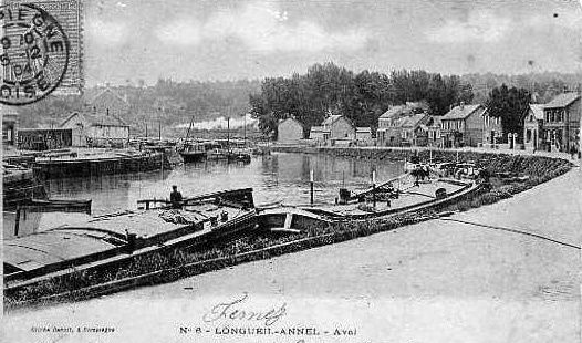 Album - le village de Longueil-Annel (Oise), le Port et en aval des écluses