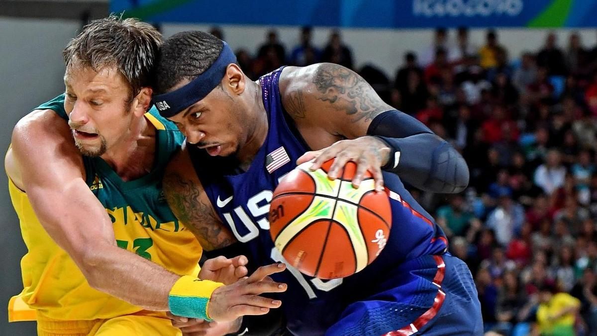「 甜瓜 」 Carmelo Anthony 超越小皇帝 ， 榮登美國奧運男籃隊史得分王